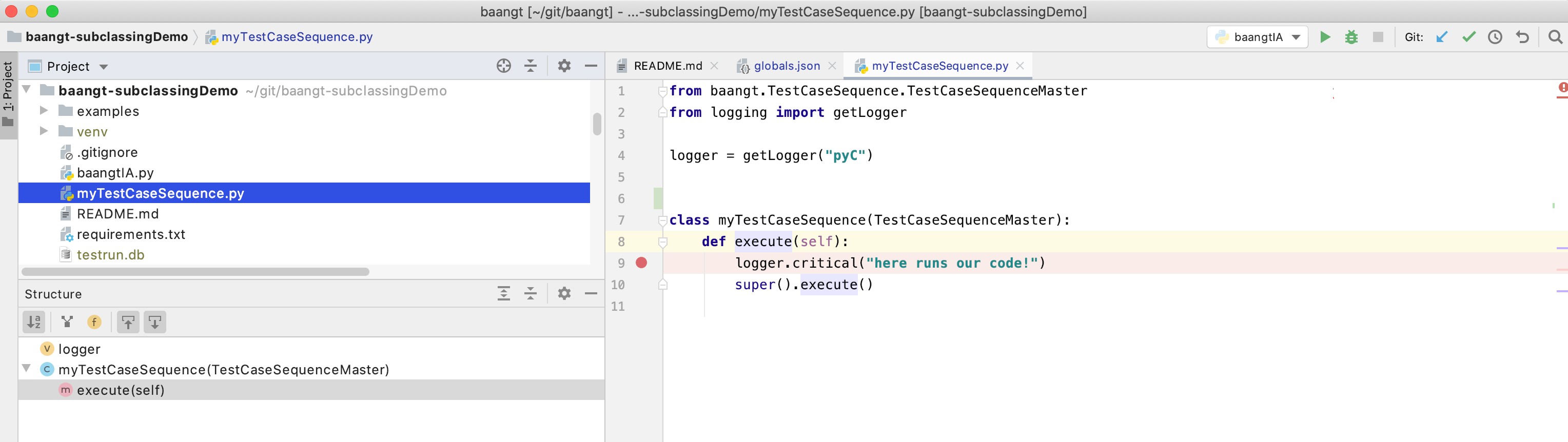 Enhance test functionality - the code